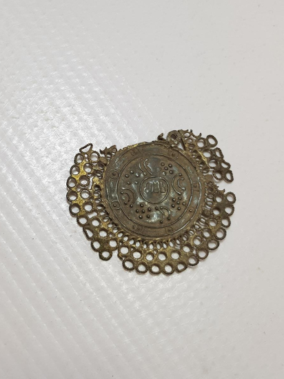 OSMANLI DÖNEMİ MAŞALLAH ARMUDİ KOLYE UCU