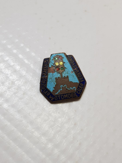 MİNELİ TÜRKİYE ŞOFÖRLER VE OTOMOBİLCİLER FEDERASYONU ROZETİ