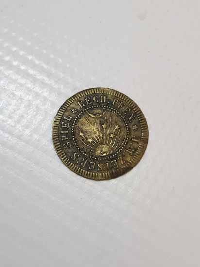 1. DÜNYA SAVAŞI DÖNEMİ NADİR ALMAN JETON