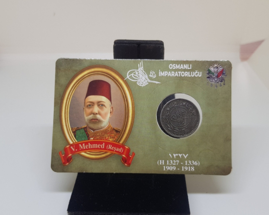 MEHMED REŞAD HAN DÖNEMİ KAPAMASINDA NİKEL 10 PARA