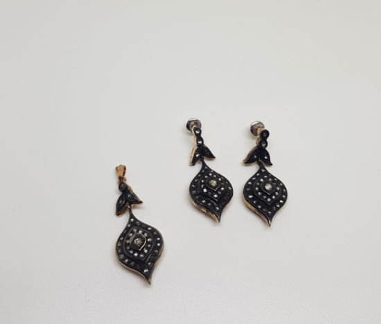 ELMAS TAŞLI DAMLA MODEL GERDANLIK