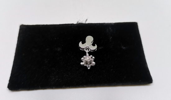 PIRLANTA TAŞLI KOLYE UCU