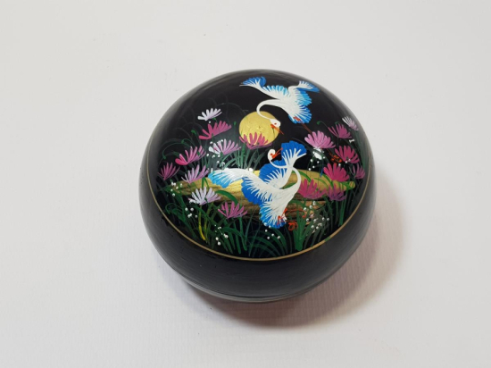 ANTİKA PAPİER MACHE KUTU