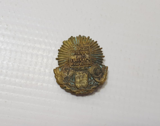 1. DÜNYA SAVAŞI DÖNEMİ TÜRK BAYRAKLI İTTİFAK ROZET