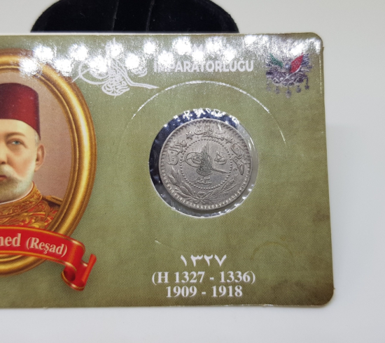 MEHMED REŞAD HAN DÖNEMİ KAPAMASINDA NİKEL 10 PARA