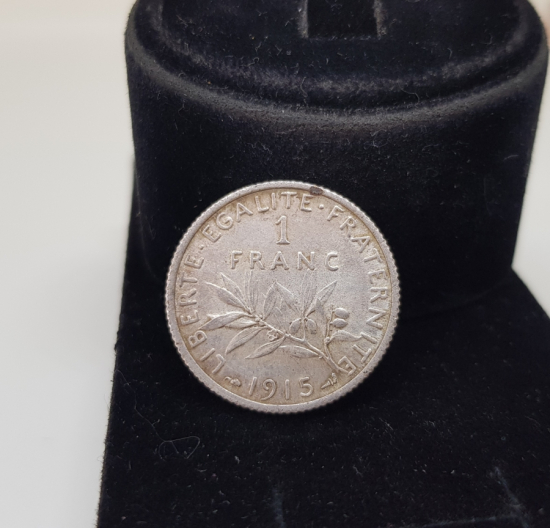 1915 YILI GÜMÜŞ 1 FRANK