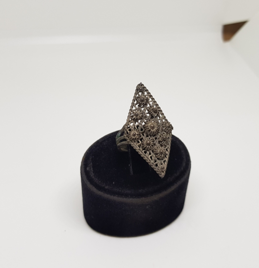 KABARTMA İŞÇİLİKLİ YOKLUK DÖNEMİ EL YAPIMI YÜZÜK