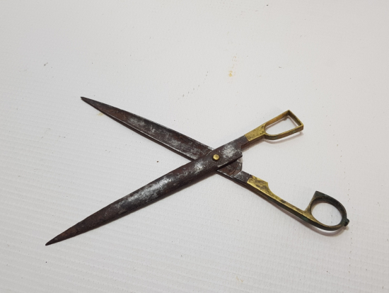 OSMANLI DÖNEMİ EL YAPIMI HATTAT MAKASI