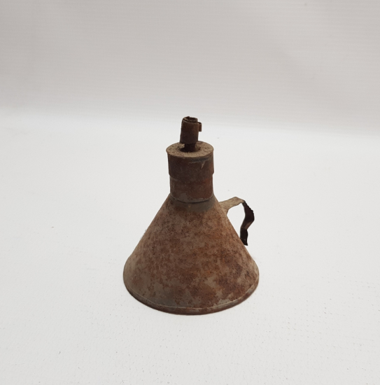 OSMANLI DÖNEMİ EL YAPIMI SİPER İDARE LAMBASI