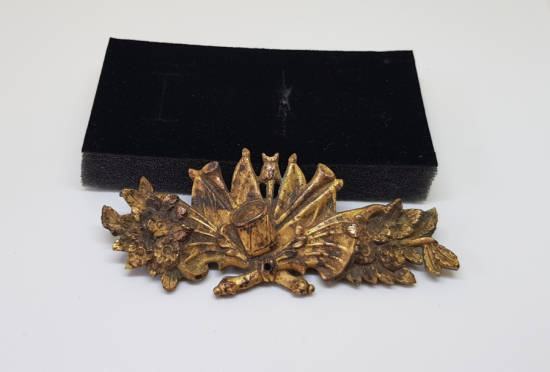 KABARTMA İŞÇİLİKLİ VE ALTIN VERMEYLİ NADİR İLK DÖNEM MUSİKAYI HUMAYUN AMBLEMİ