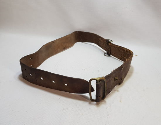 1. DÜNYA SAVAŞI DÖNEMİ ÇOK NADİR DERİ SUBAY KEMERİ