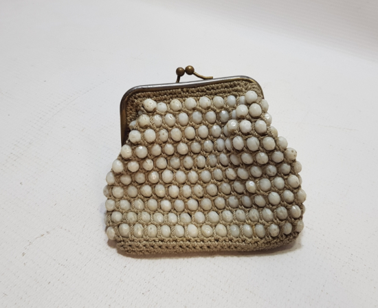 OPAL BONCUKLU EL YAPIMI OSMANLI ÇANTA - CÜZDAN