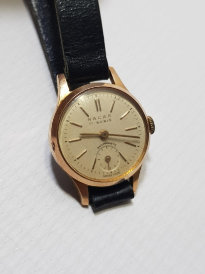 ALTIN KAPLAMA BAYAN KOL SAATİ