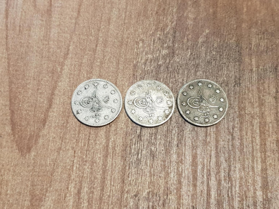 OSMANLI DÖNEMİ GÜMÜŞ 1 KURUŞ MECİDİYE LOTU