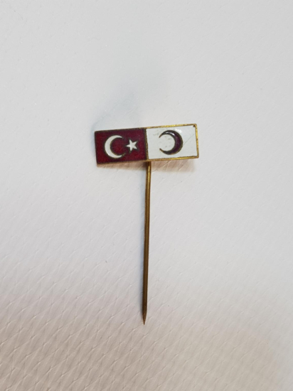 MİNELİ HİLAL-İ AHMER CEMİYETİ ROZETİ