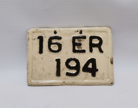 ANTİKA BURSA BİSİKLET PLAKASI