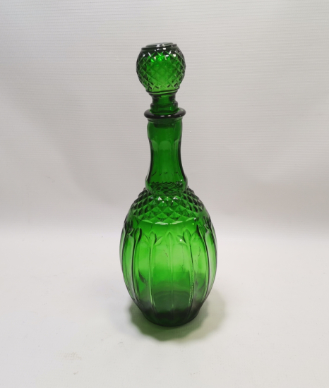 KABARTMA İŞÇİLİKLİ ANTİKA KAPAKLI GECE SÜRAHİ