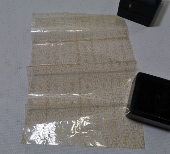 KULLANILMAMIŞ - KESİLMEMİŞ ANTİKA SİGARA İÇ JELATİNİ