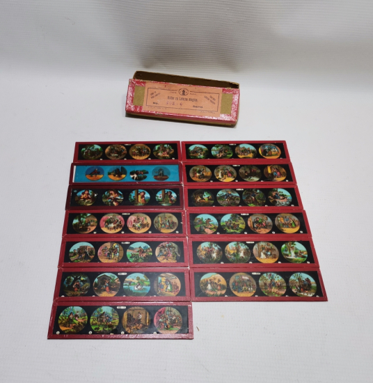 1900 BAŞLARI ÇOK NADİR ÇİZGİFİLM SLAYTLARI