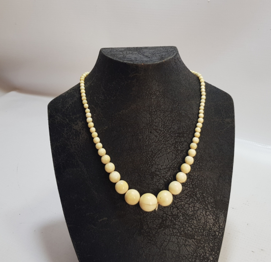 OSMANLI DÖNEMİ SÜZME MODEL FİLDİŞİ GERDANLIK