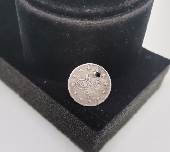 SULTAN MEHMED REŞAD DÖNEMİ GÜMÜŞ 1 KURUŞ MECİDİYE PARA