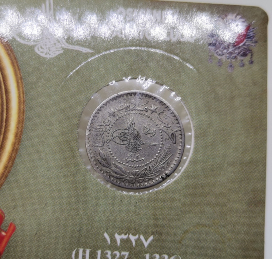 MEHMED REŞAD HAN DÖNEMİ KAPAMASINDA NİKEL 10 PARA