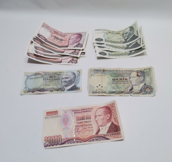 ANTİKA KAĞIT PARA LOTU