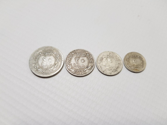 SULTAN MEHMED REŞAD DÖNEMİ NİKEL PARA SETİ