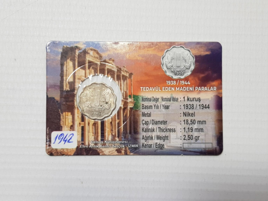 1942 TARİHLİ 1 KURUŞ