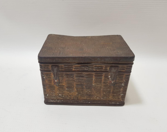 CONSTANTINOPLE YAVROUIAN&ISACOULIAN YAZILI TENEKE KUTU