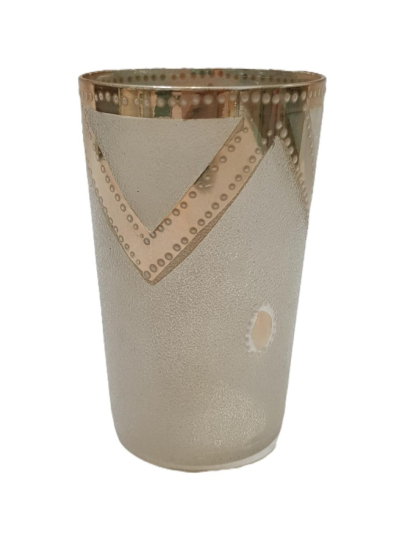 OSMANLI DÖNEMİ NADİR FORMDA ŞERBET BARDAĞI