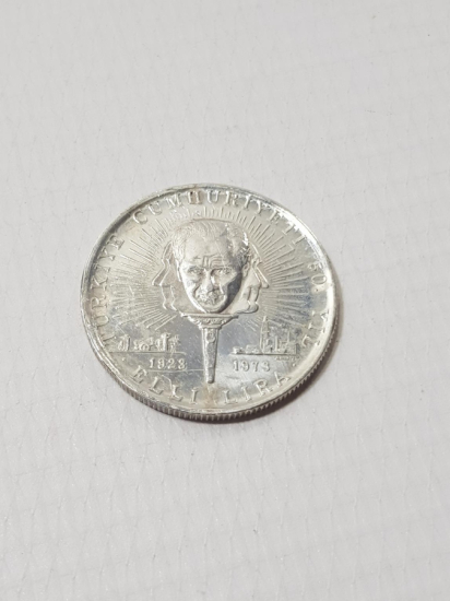 TÜRKİYE CUMHURİYET'İNİN 50. YILI GÜMÜŞ HATIRA 50 LİRA