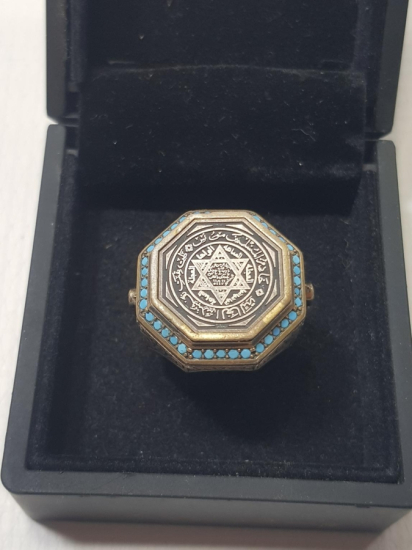 TILSIMLI GÜMÜŞ YÜZÜK