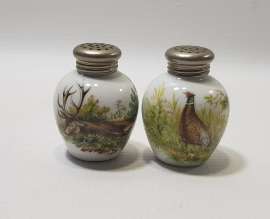 ANTİKA PORSELEN TUZLUK VE BAHARATLIK TAKIMI