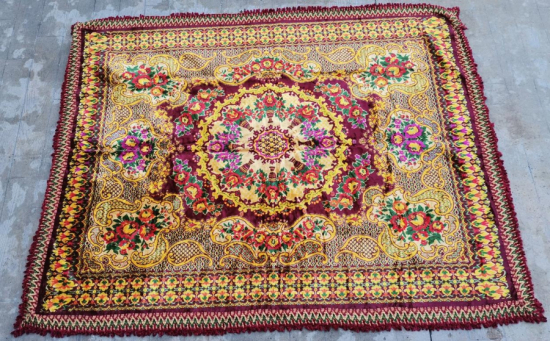 ANTİKA KADİFE YATAK ÖRTÜSÜ