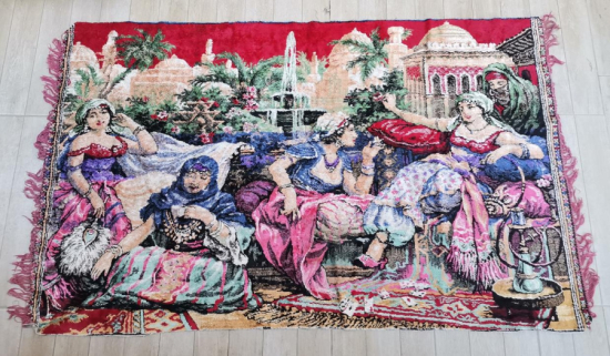 KAHVECİ GÜZELİ DUVAR HALISI