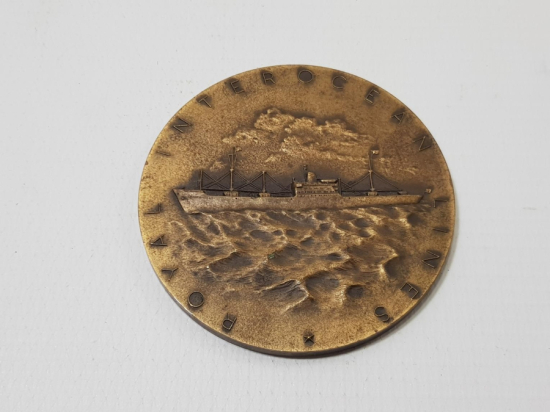 1963 HOLLANDA KRALİYET DENİZ TAŞIMACILIĞI NADİR MADALYA