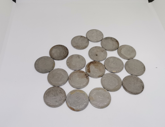 ANTİKA METAL 50 KURUŞ PARA LOTU