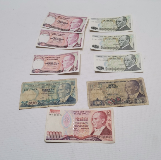 ANTİKA KAĞIT PARA LOTU