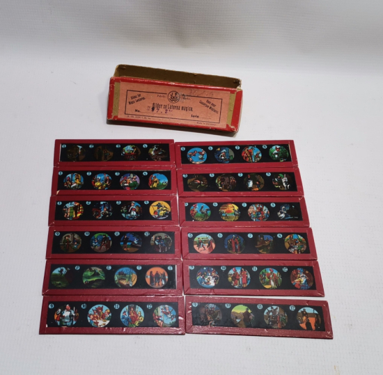 1900 BAŞLARI ÇOK NADİR ÇİZGİFİLM SLAYTLARI