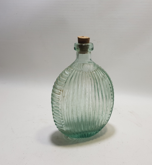 2. DÜNYA SAVAŞI DÖNEMİ ÇOK NADİR ALMAN CAM SUBAY MATARASI