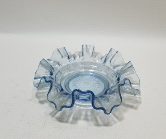 ÇİFT RENKLİ ANTİKA CAM LOKUMLUK