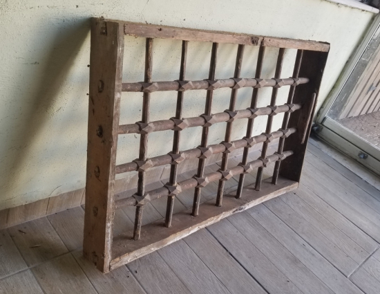 EL YAPIMI OSMANLI DÖNEMİ AHŞAP KONAK PENCERESİ