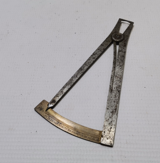 1. DÜNYA SAVAŞI DÖNEMİ NADİR TİPTE FRANSIZ TOPÇU PERGELİ