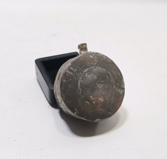 OSMANLI DÖNEMİ AÇILMAMIŞ KUTUSUNDA İÇİ DOLU ZEMZEM MATARASI