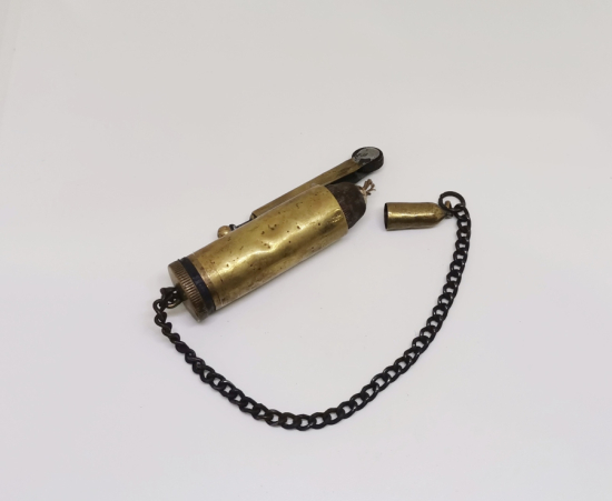 OSMANLI DÖNEMİ NADİR EL YAPIMI SUBAY ÇAKMAĞI