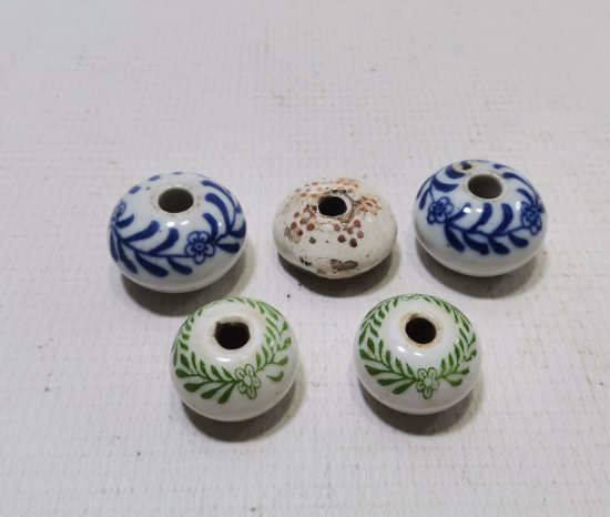 OSMANLI DÖNEMİ EL BOYAMA NADİR ÇEKMECE KULPLARI LOTU