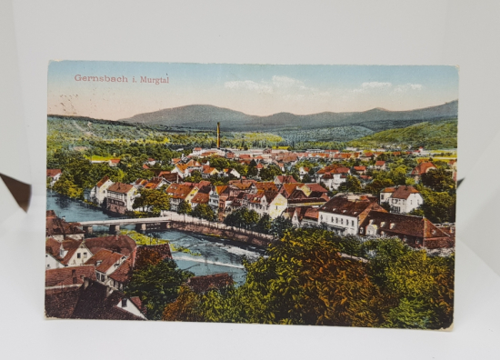 GERNSBARCH GÖRSELLİ OSMANLI DÖNEMİ KARTPOSTAL