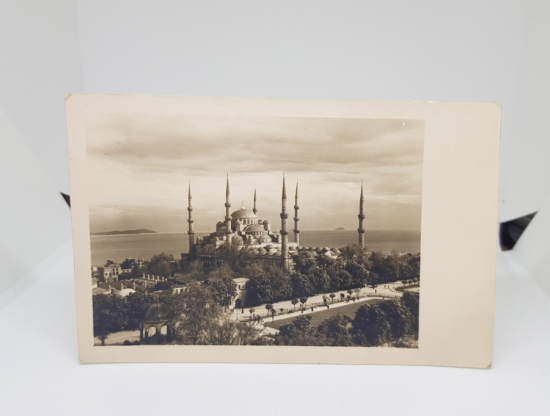 SULTAN AHMET CAMİ GÖRSELLİ CUMHURİYET BAŞLARI KARTPOSTAL