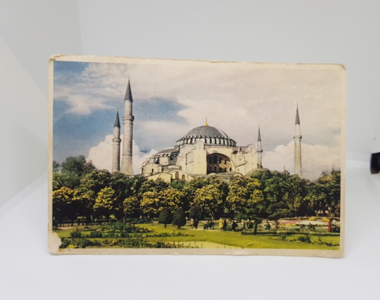 1970LERDEN AYASOFYA MÜZESİ KARTPOSTAL